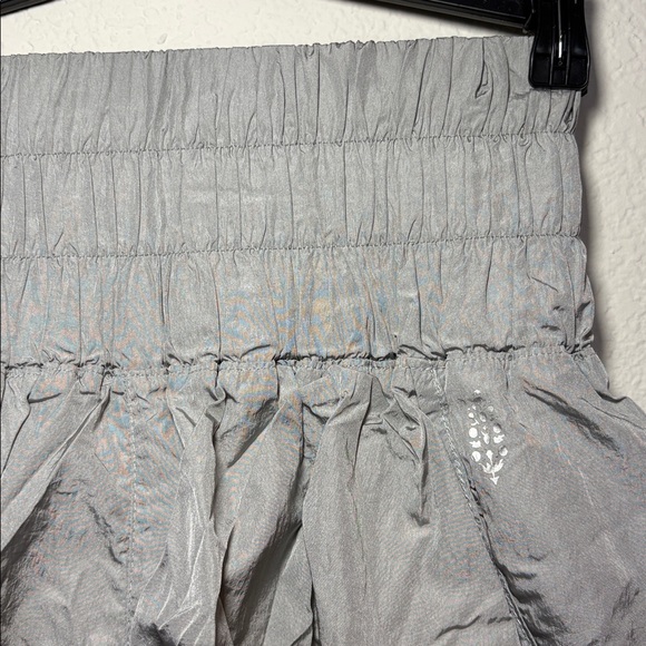 NEW Free People Movement grey silver The Way Home shorts athletic size small - Picture 5 of 8